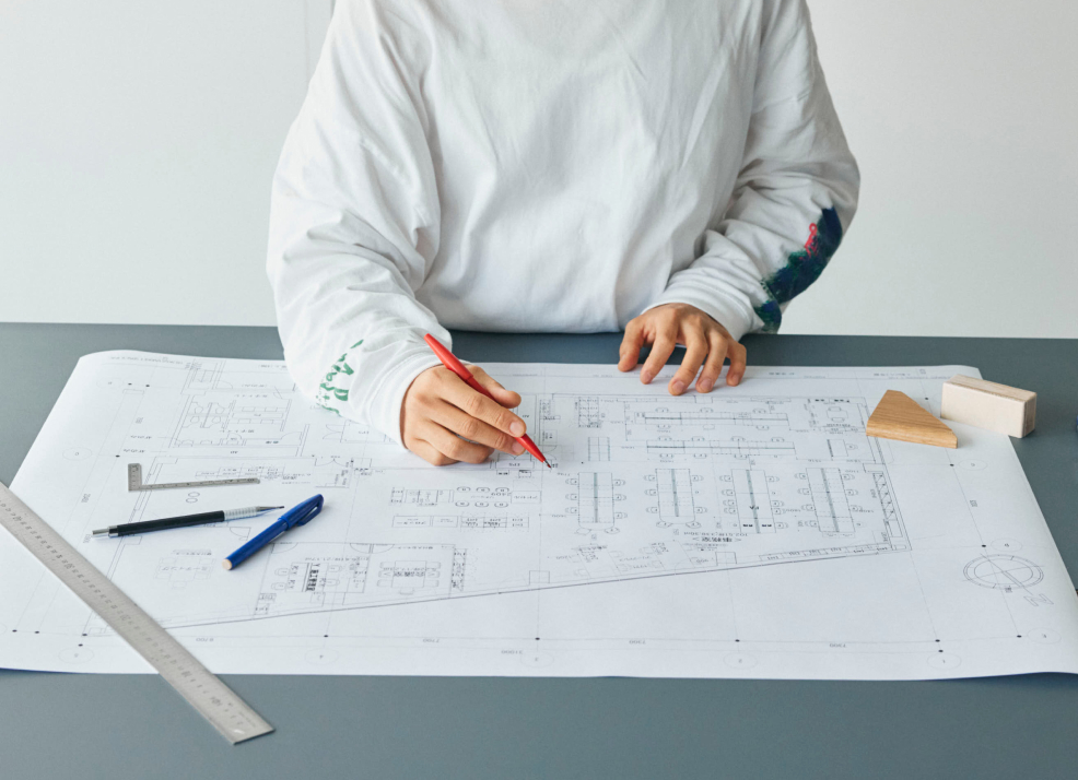 デザインの様子